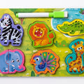 Animal Matching Puzzle Board