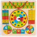 Calendar & Time Learning Board