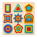 Wooden Shapes Learning Set