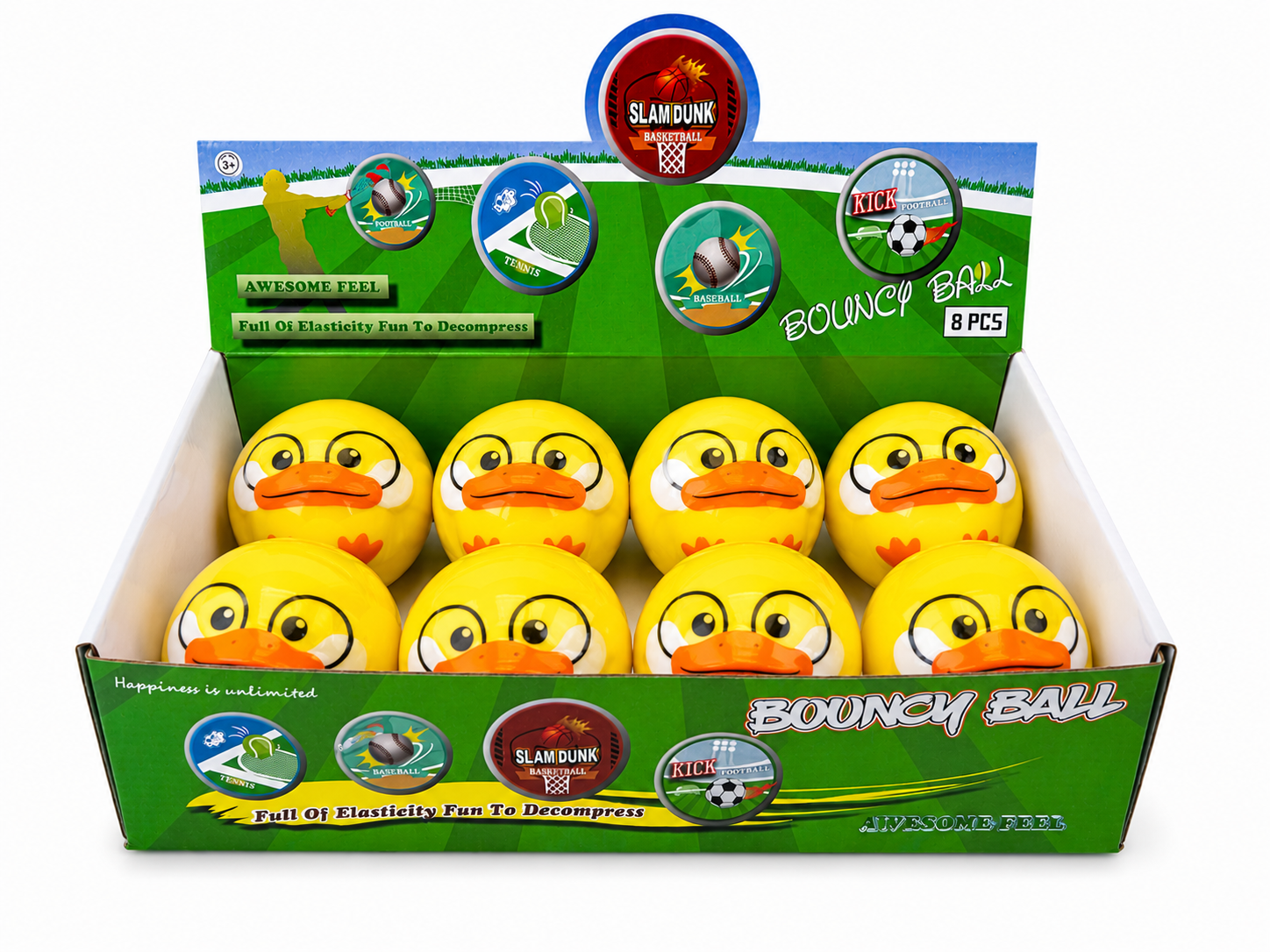 Jumbo Duck Bouncy Ball