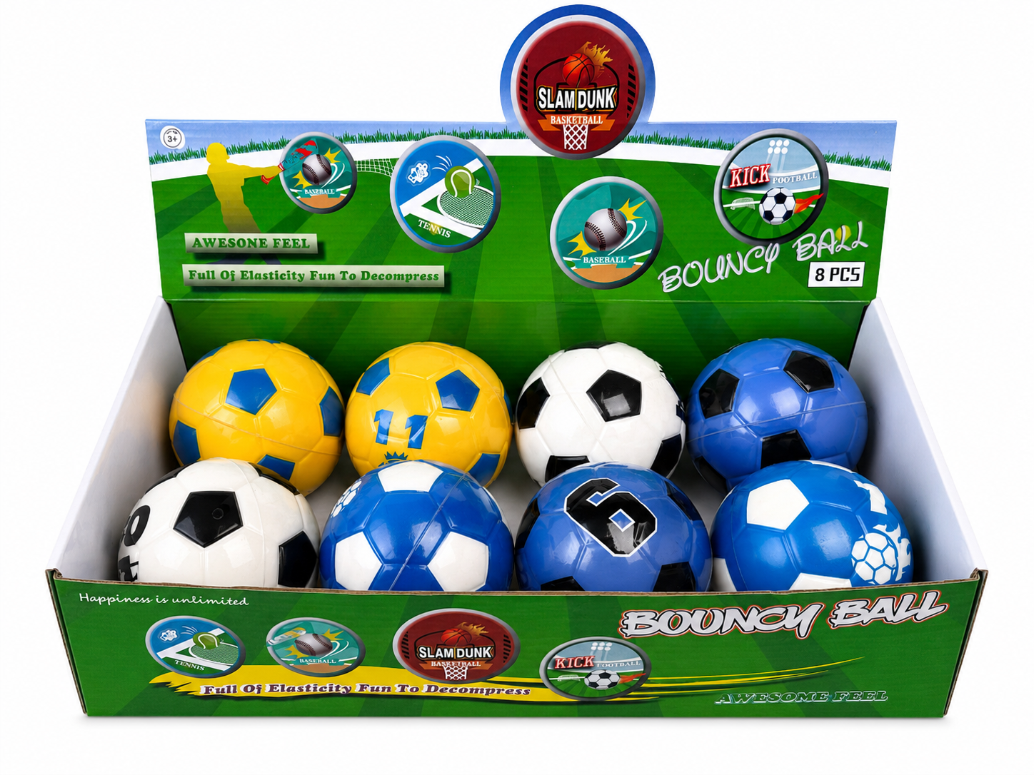 Jumbo Soccer Bouncy Ball