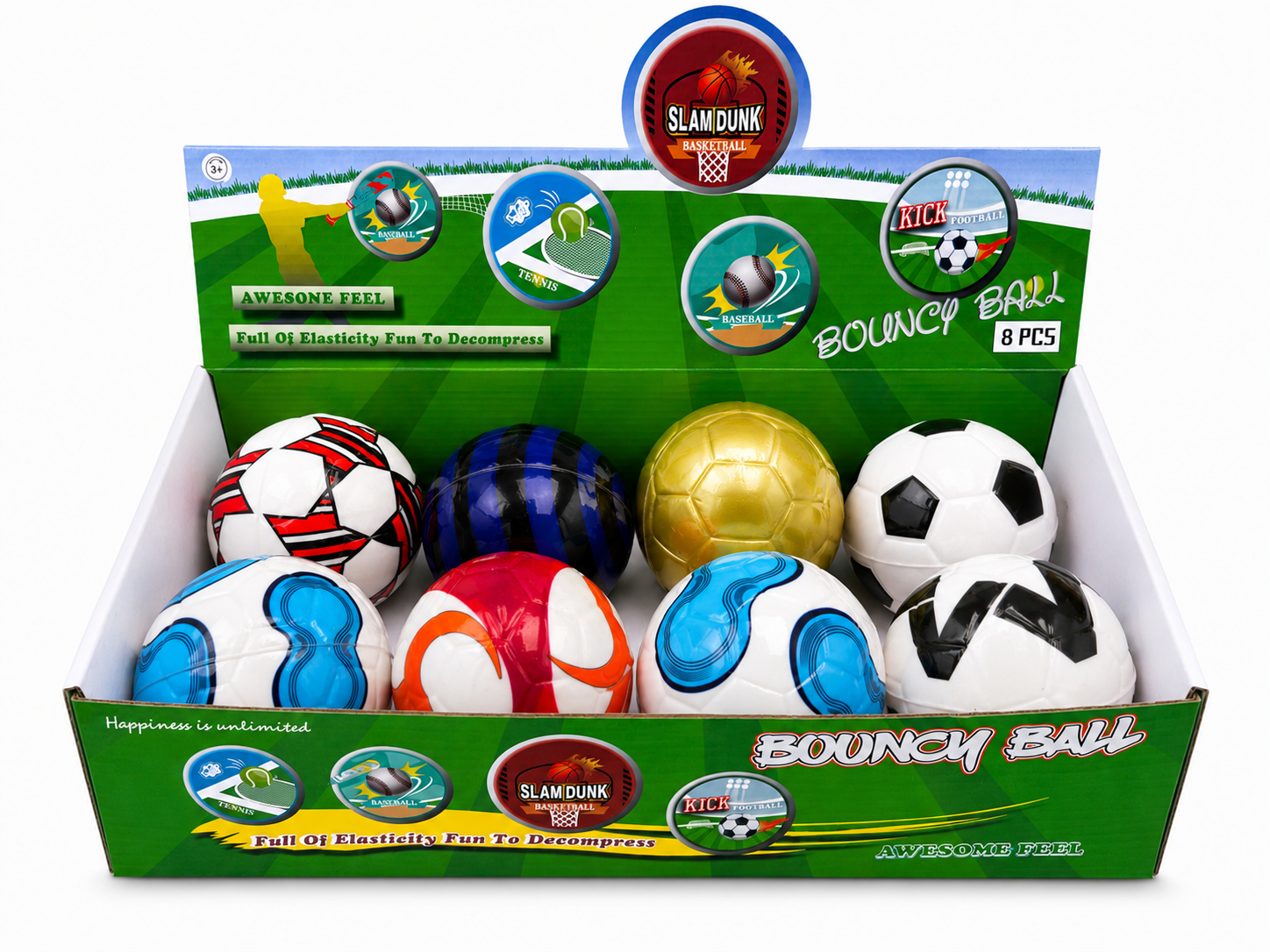 Jumbo Soccer Bouncy Ball
