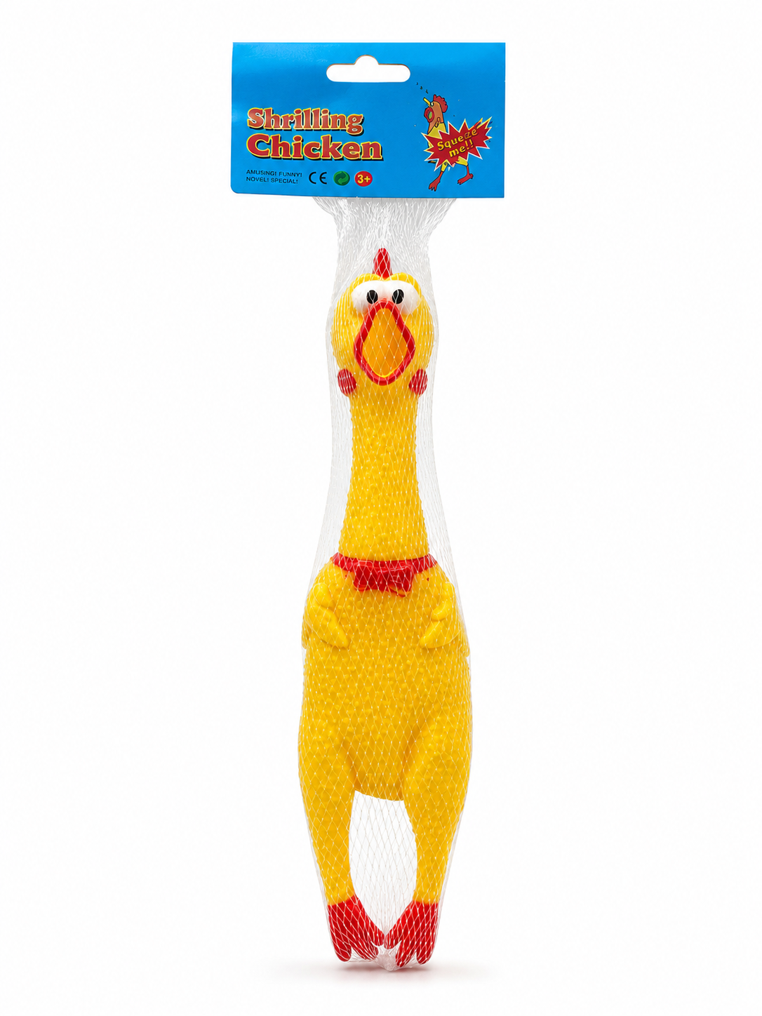 Shrilling Squeaky Chicken - 15"