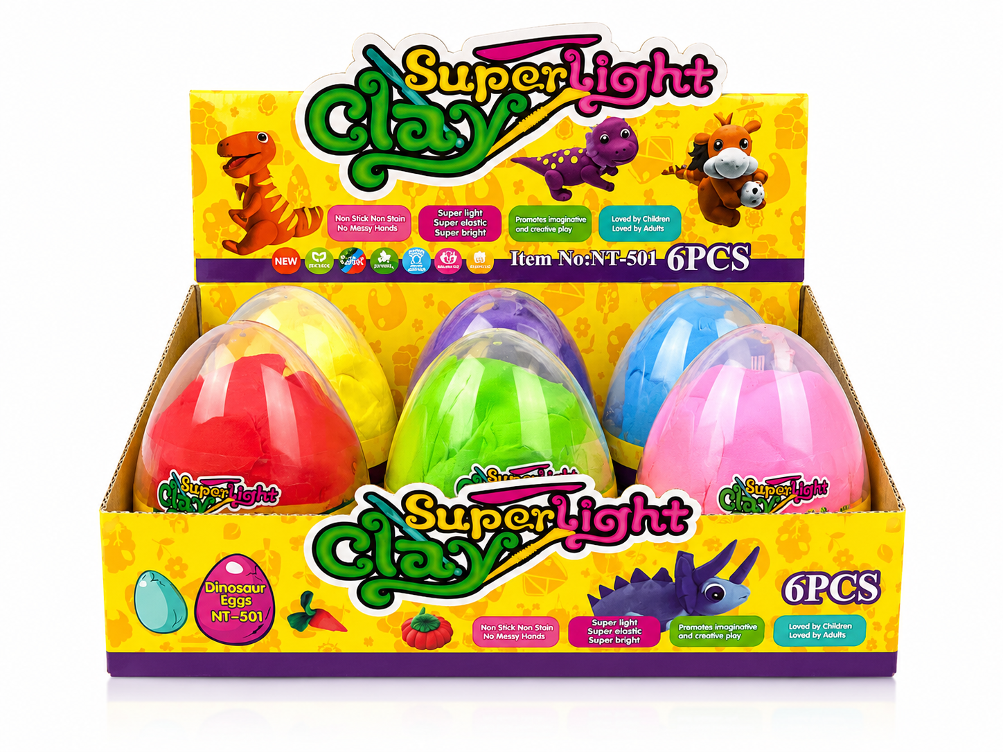 Dino Egg Clay