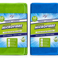 Microfibre Multi Purpose Cloth - 10pk