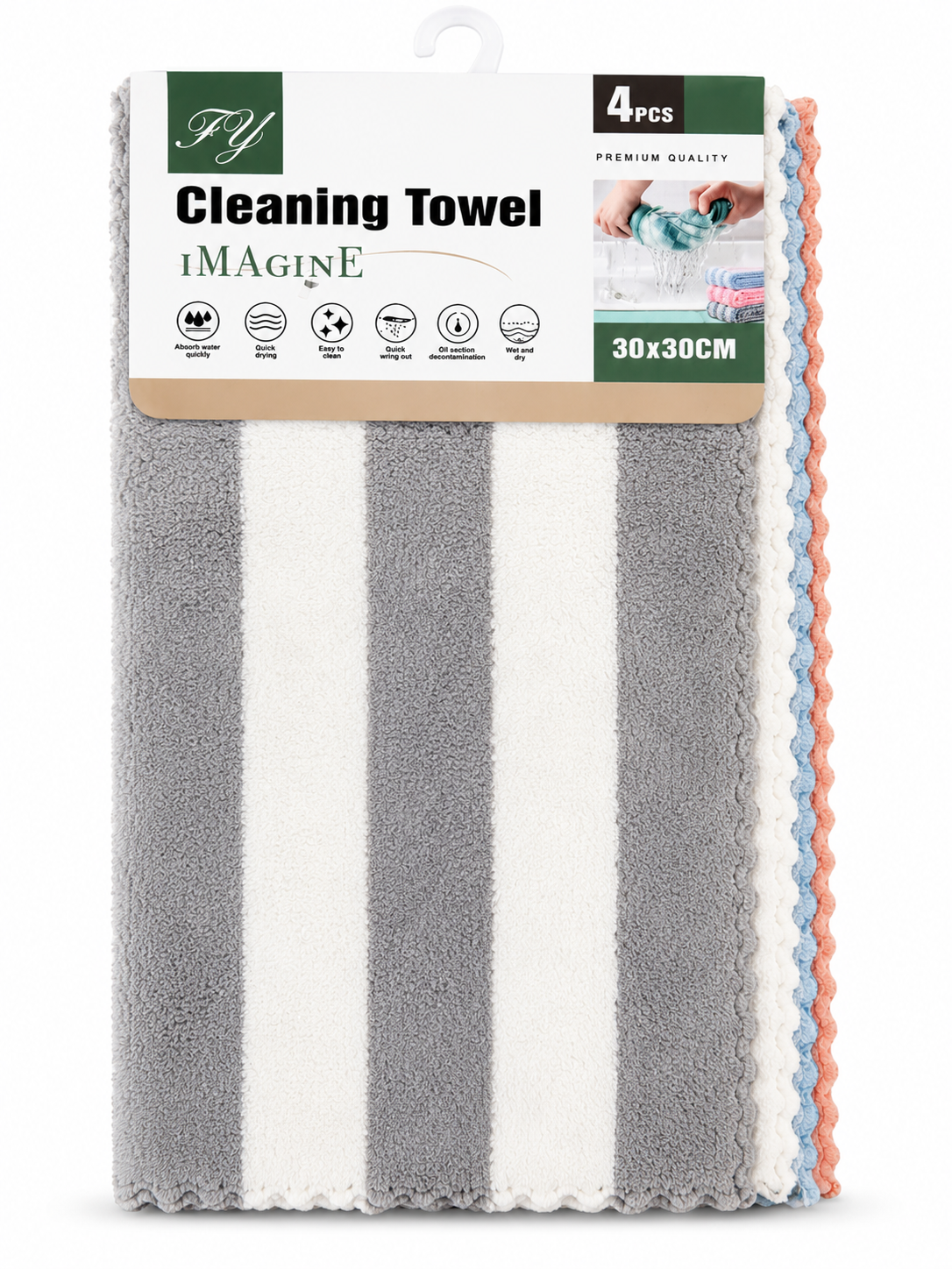 Cleaning Towel - 4pk
