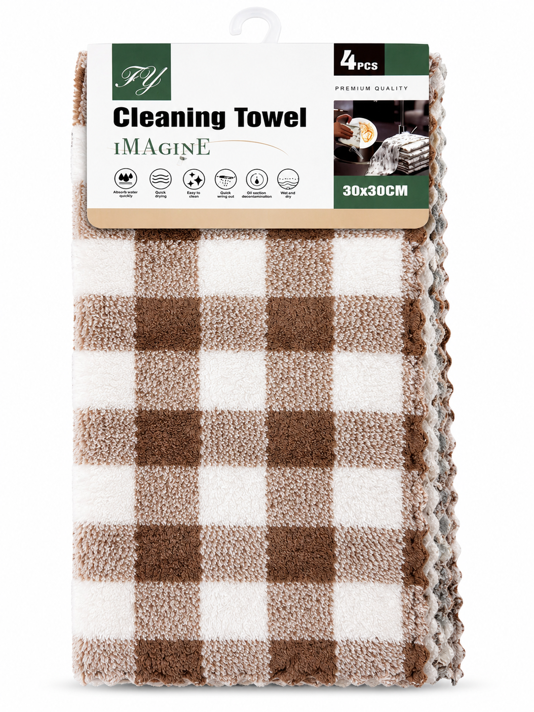 Cleaning Towel - 4pk