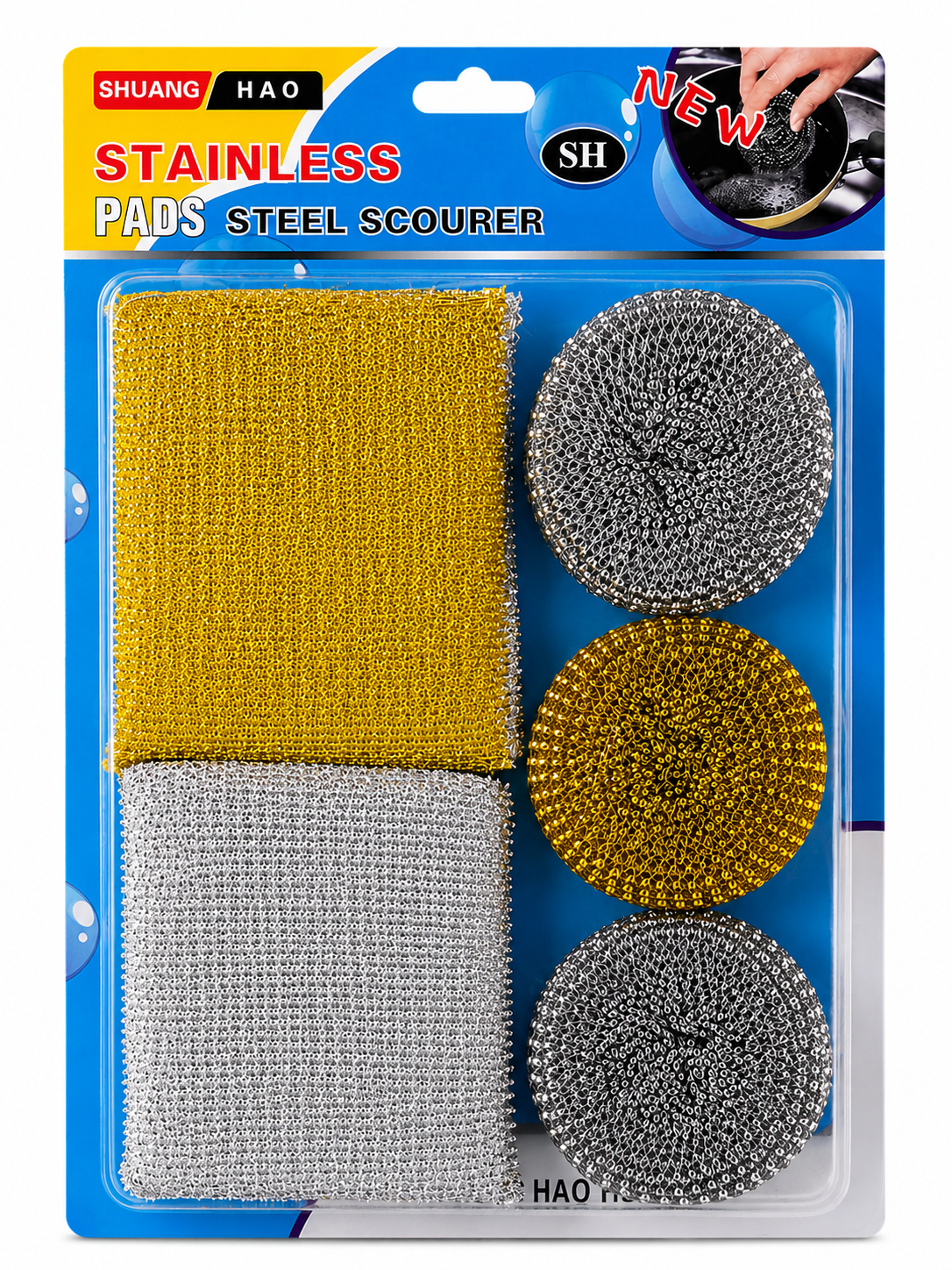 Stainless Steel Scourer - 7pk