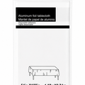 Aluminum Foil Table Cloth - Baby Blue