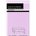 Aluminum Foil Table Cloth - Pink
