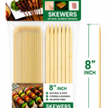 Bamboo Skewers Variety Pack - 8"
