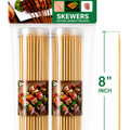 Bamboo Skewers Double Pack - 8"