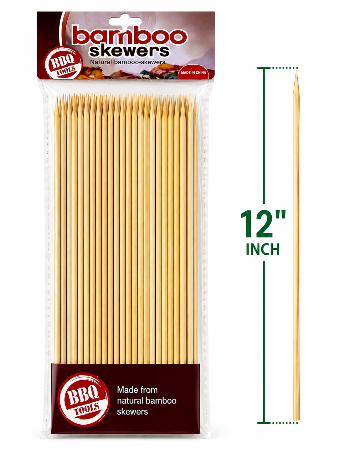 Bamboo Skewers - 12"