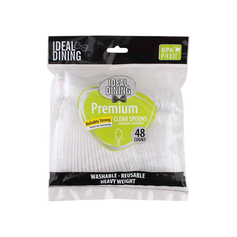 Ideal Dining PS 48CT Clear Spoon
