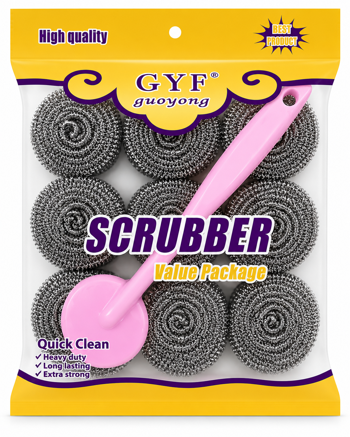 Kitchen Scrubber Cleaning Set
