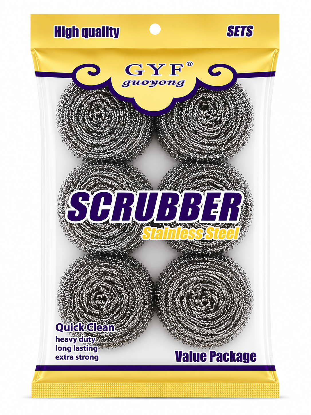 Kitchen Scrubber Cleaning Set