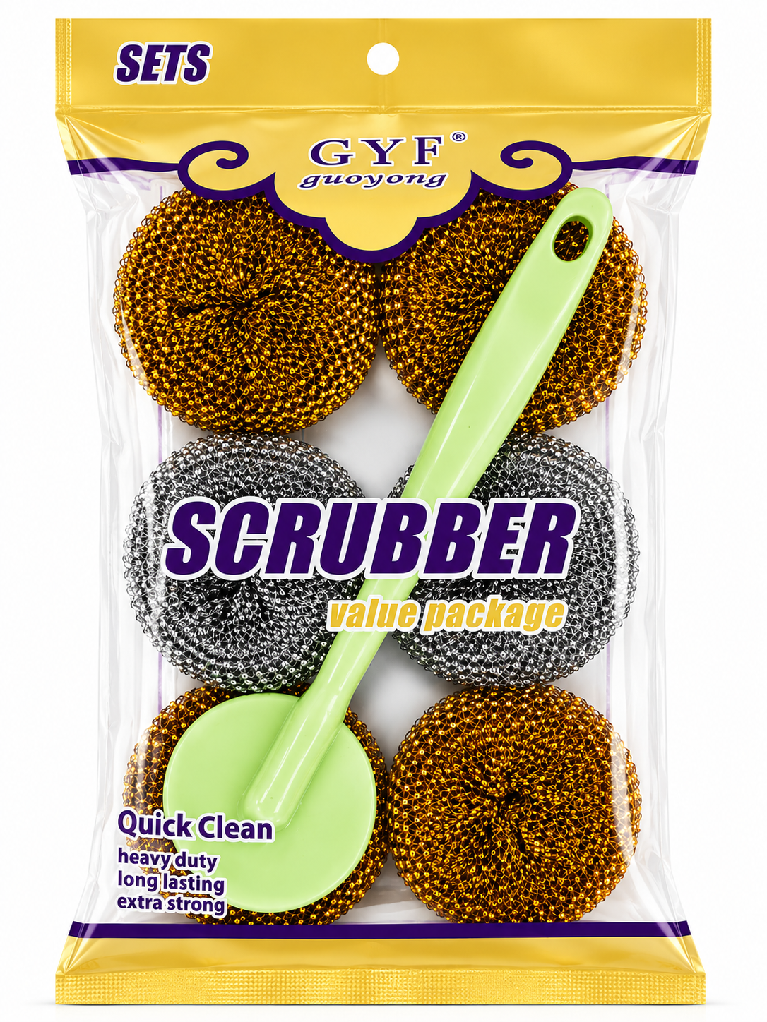 Kitchen Scrubber Cleaning Set