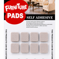 Self Adhesive Square - 8pk