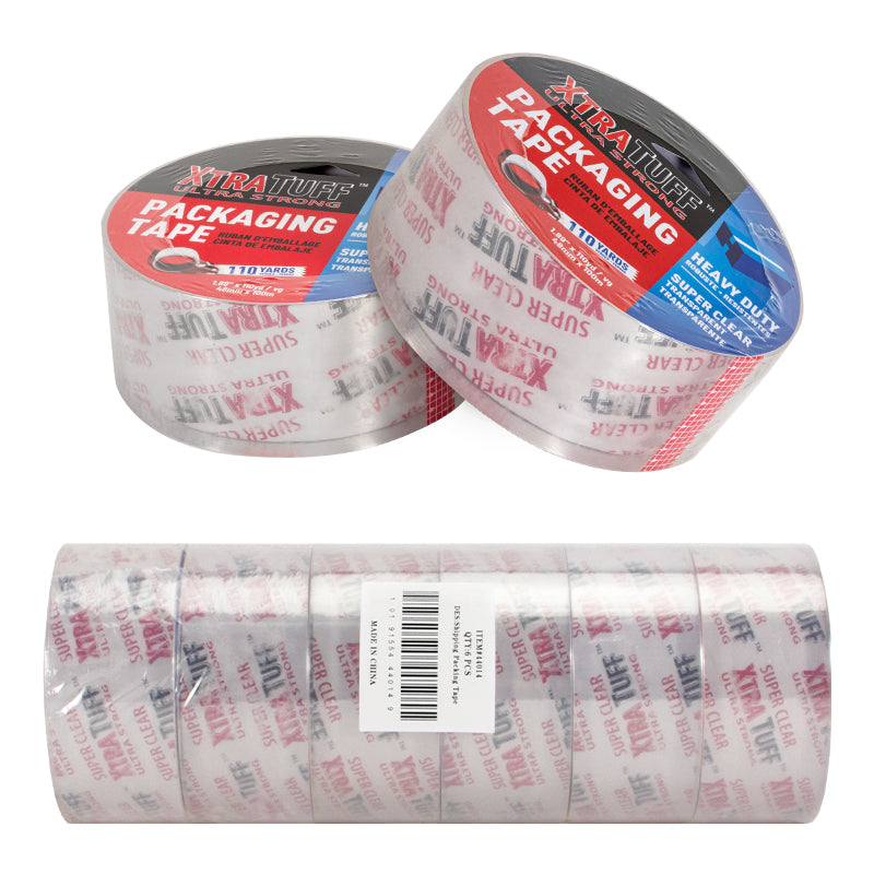 XtraTuff Packing Tape 1.89in by 110yd Super Clear