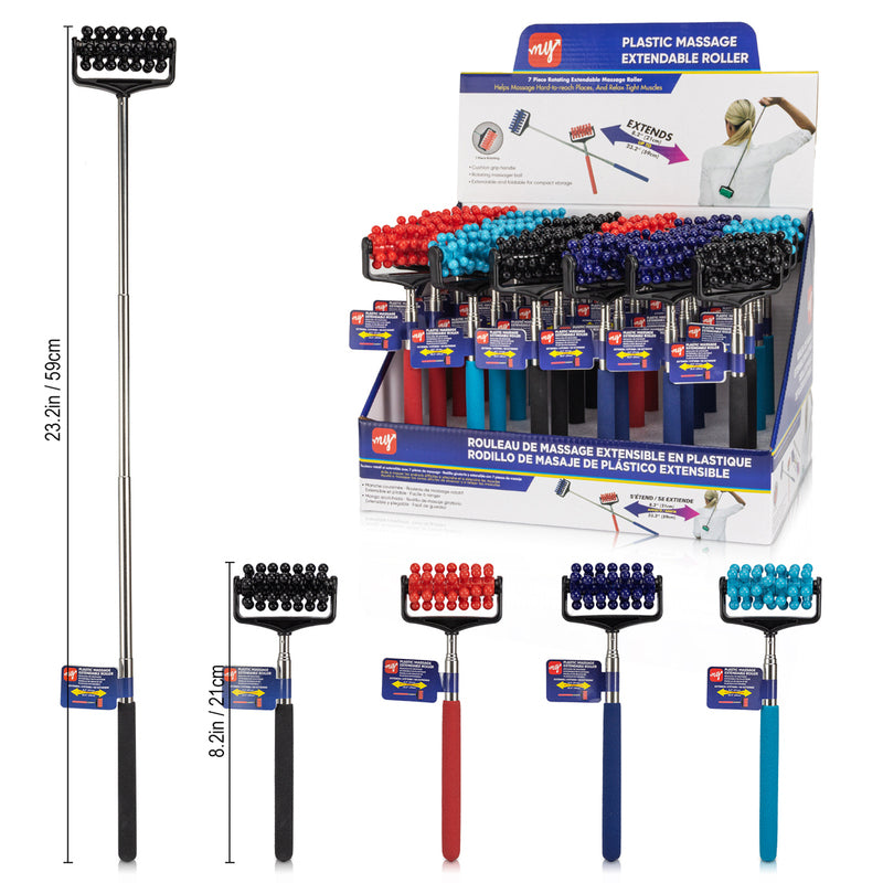 MY Extendable Massage Roller Display