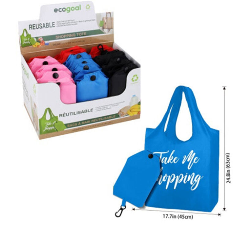 EcoGoal Reusable Folding Shopping Bag