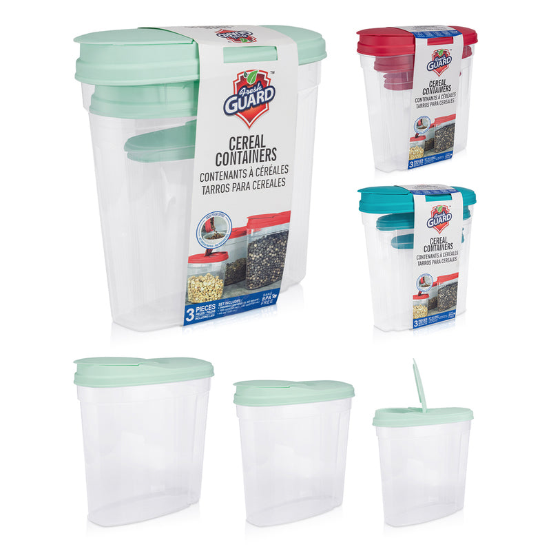 Fresh Guard  Cereal Container 3PK