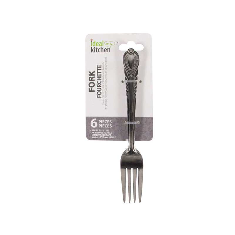 Ideal Kitchen Stainless Steel 6PK Dinner Fork