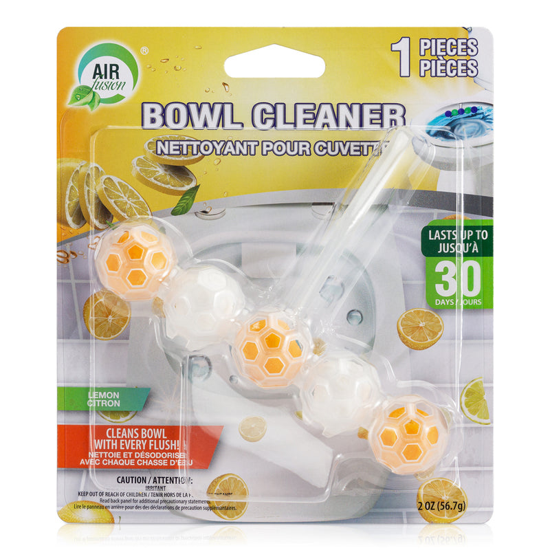 Air Fusion Bowl Cleaner & Freshener 5PK Lemon