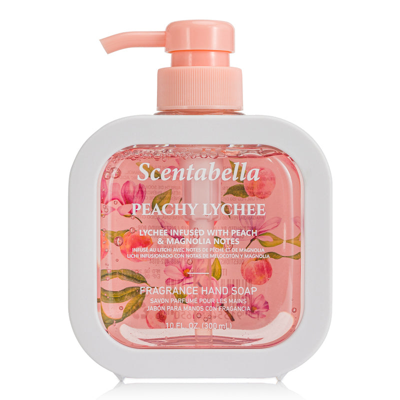 Scentabella Hand Soap 10oz/300ml Peachy Lychee