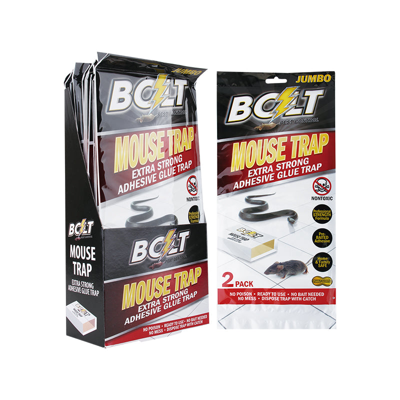 Bolt Pest Mouse Trap 2PK Jumbo Display