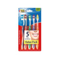 Oral Fusion Toothbrush 5PK Medium