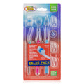 Oral Fusion Toothbrush 6PK Crystal Bright Med