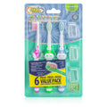Oral Fusion Toothbrush Kids 6PK Caterpillar
