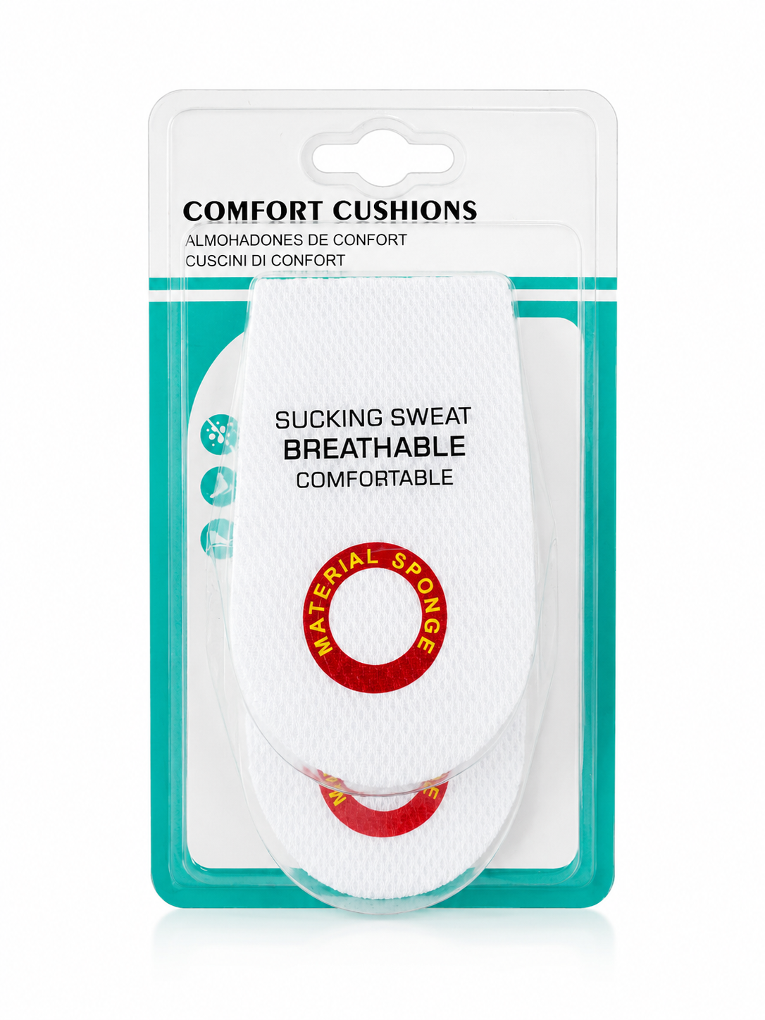 Breathable Heal Insole - Men