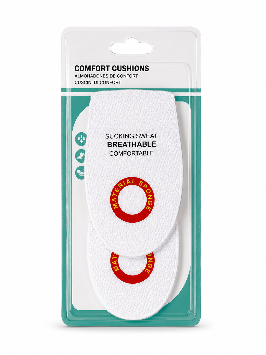 Breathable Heal Insole - Women