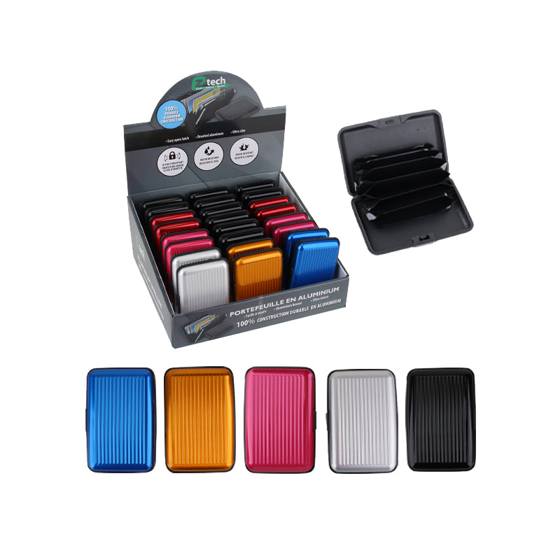 EZ-Tech Aluminum Wallet Solid