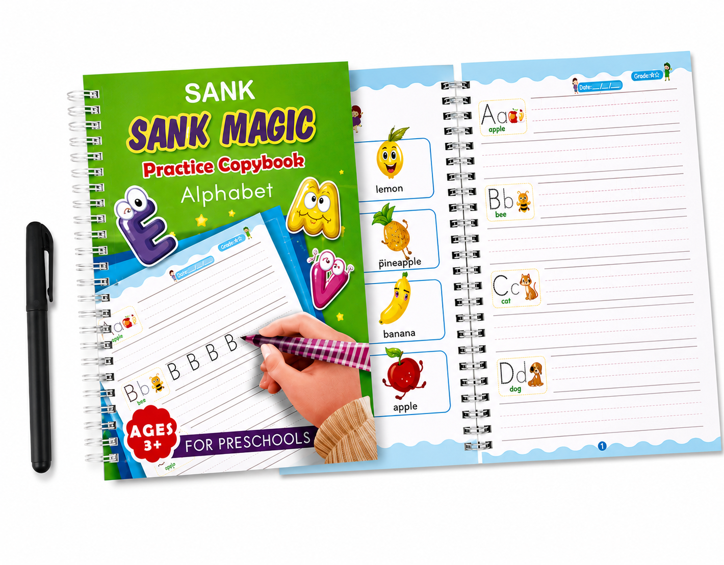 Sank Magic Alphabet Practice Book
