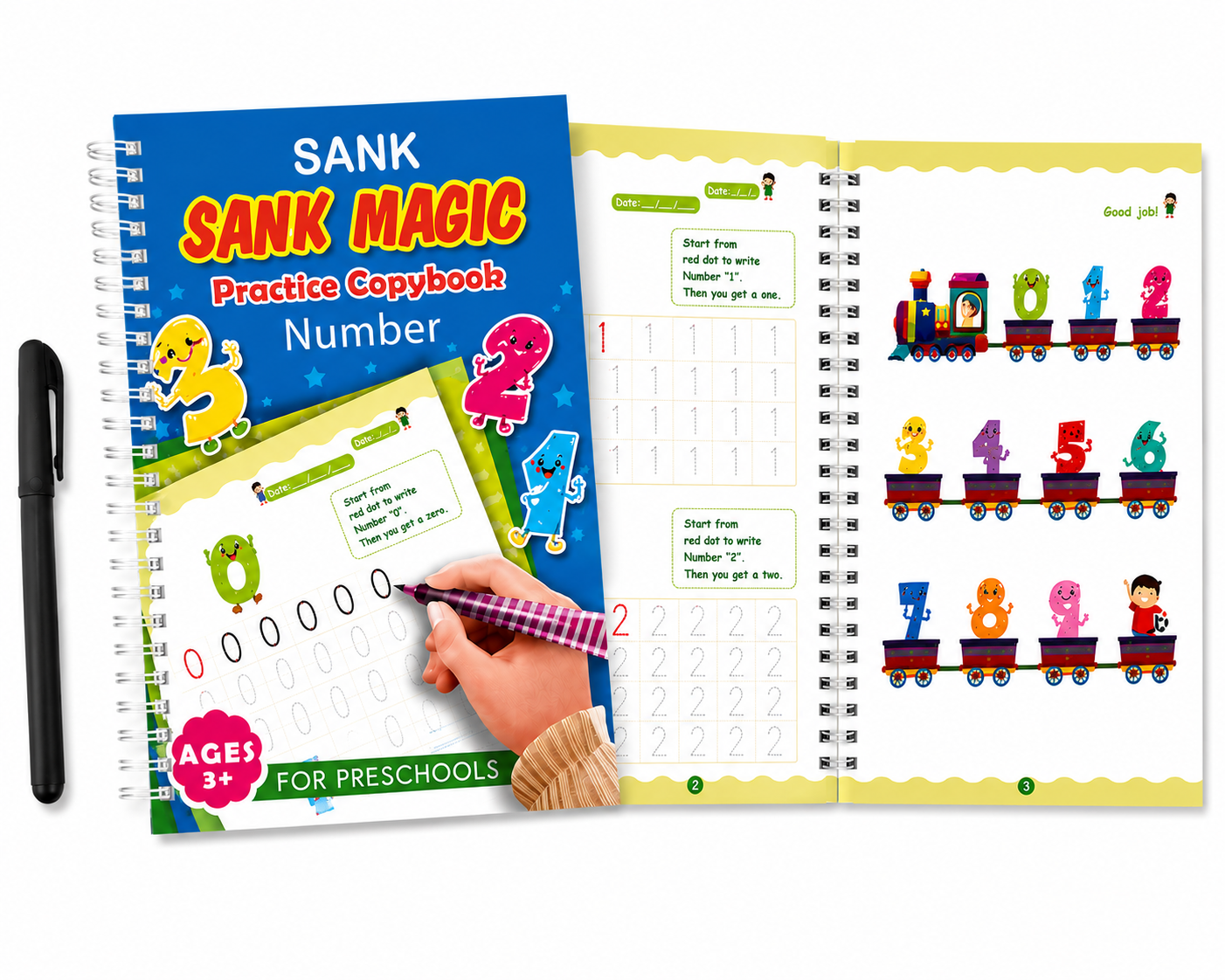 Sank Magic Numbers Practice Book
