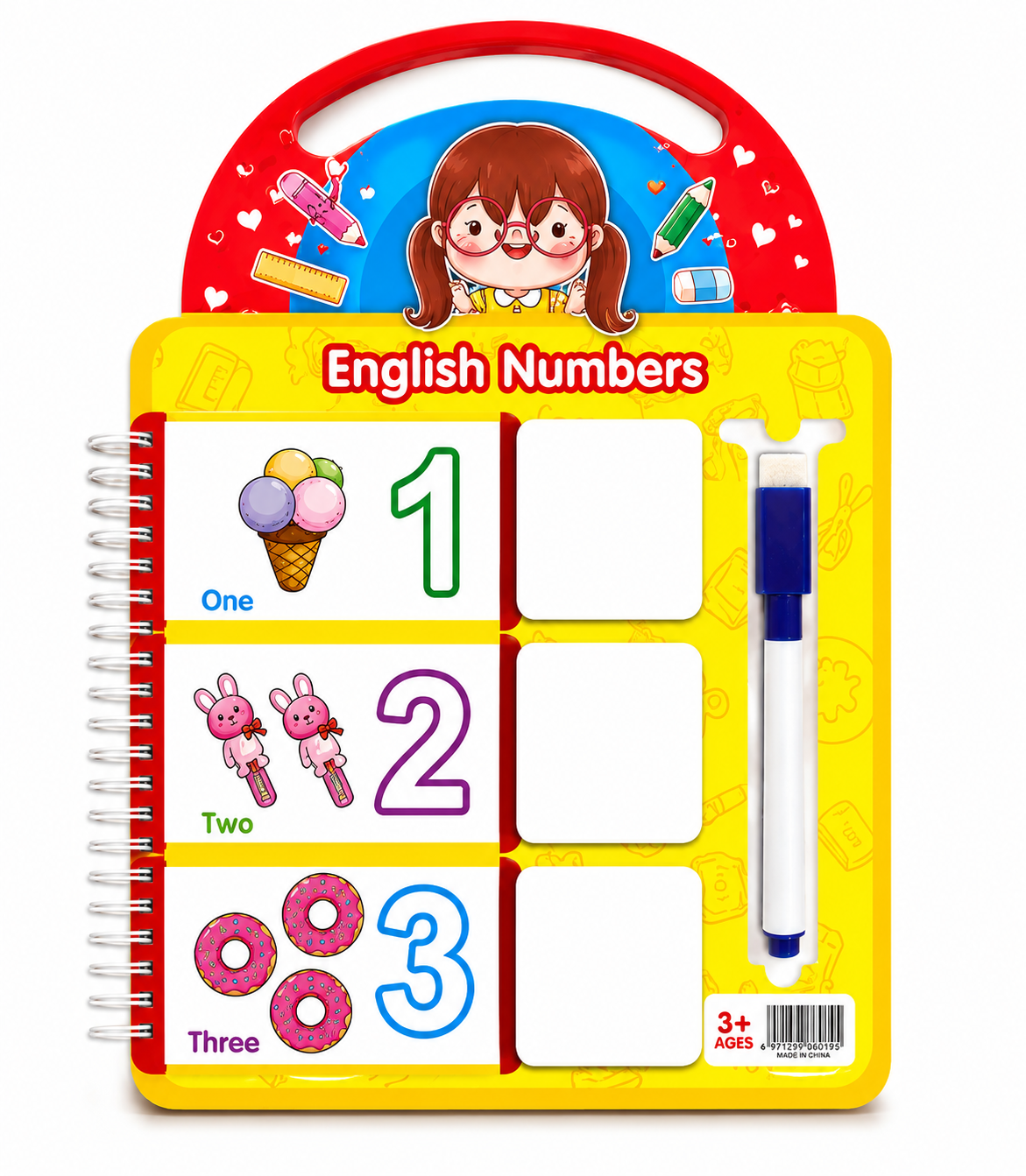 Wipe & Clean Alphabets Learning with pen