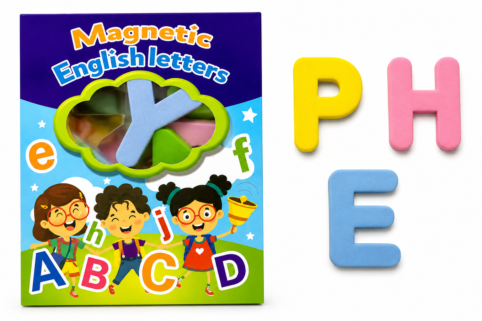 Magnetic English Letters Learning Set