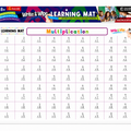 Learning Mat - Multiplication