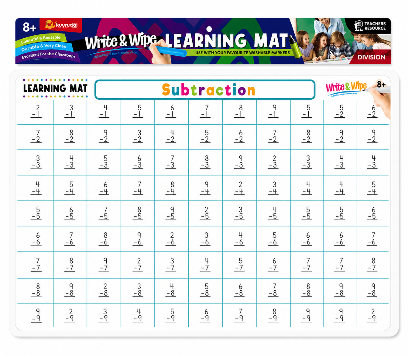 Learning Mat - Subtraction