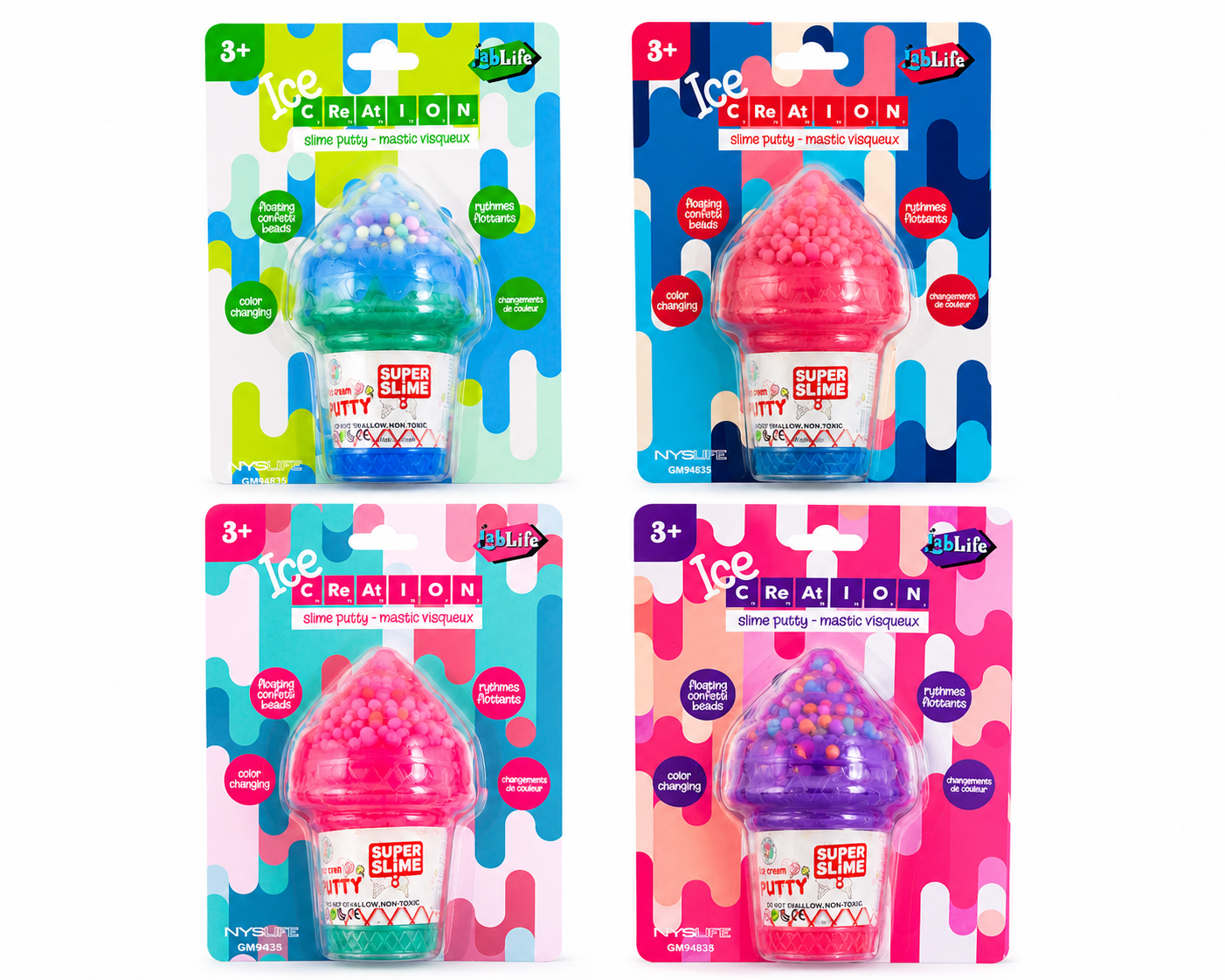 Ice Creation Slime Putty - Assorted