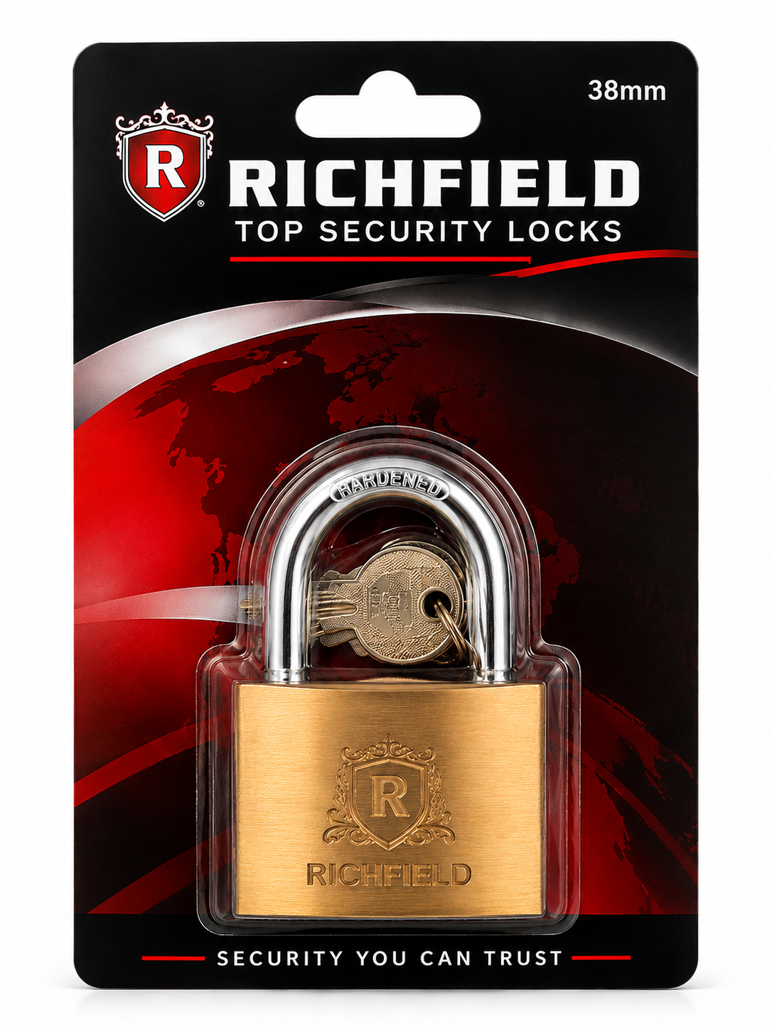 Heavy Duty Copper Lock - 38MM